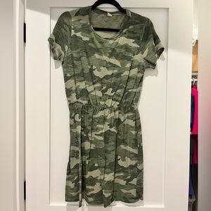 Old navy camouflage dress
